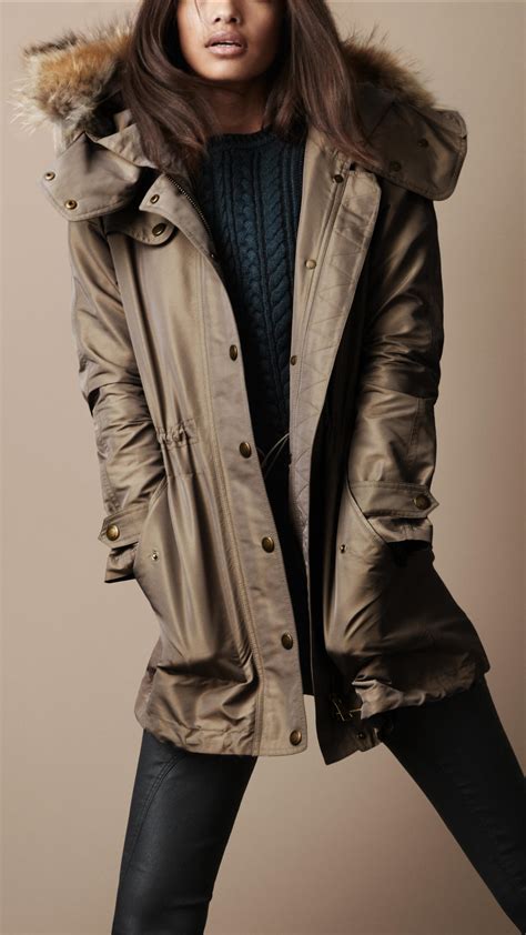 burberry brit parka|burberry parka sale.